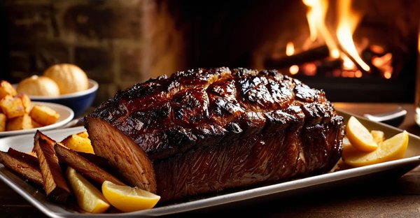 How can you explore the flavors of traditional British roasts?